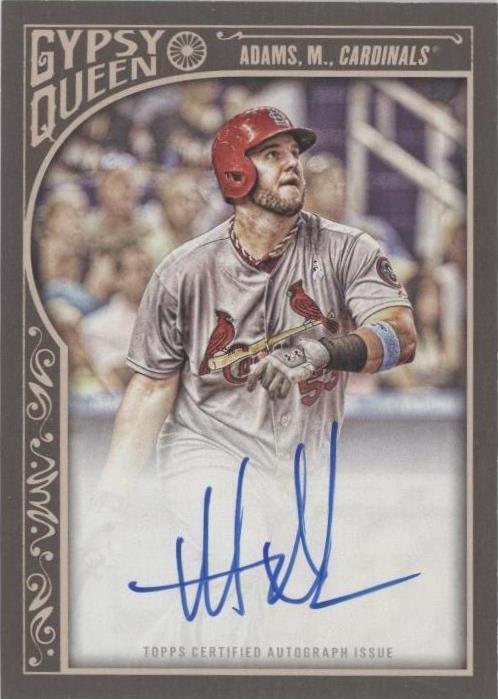 2015 Topps Gypsy Queen - Matt Adams #GQA-MA