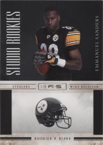 2010 Panini Rookies & Stars Emmanuel Sanders #34