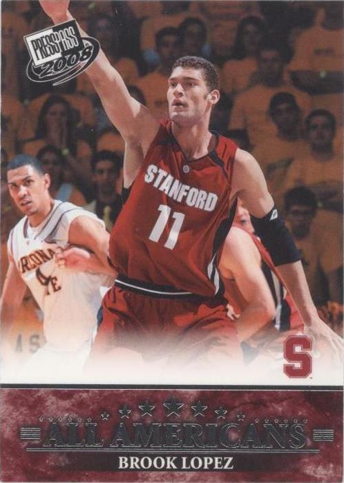 Press Pass 2008 - Brook Lopez #54