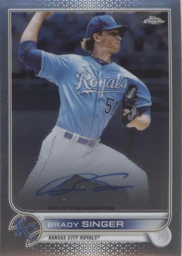 2022 Topps Chrome - Brady Singer #CVA-BS