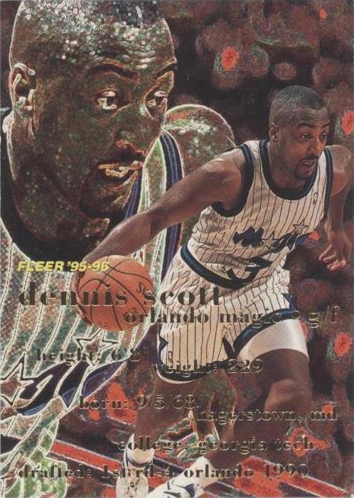 Fleer 1995-96 - Dennis Scott #132
