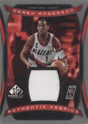 2004-05 SP Game Used - Derek Anderson #AF-DA