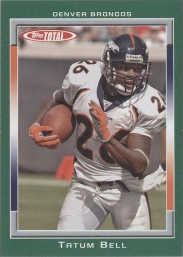2006 Topps Total Tatum Bell #239