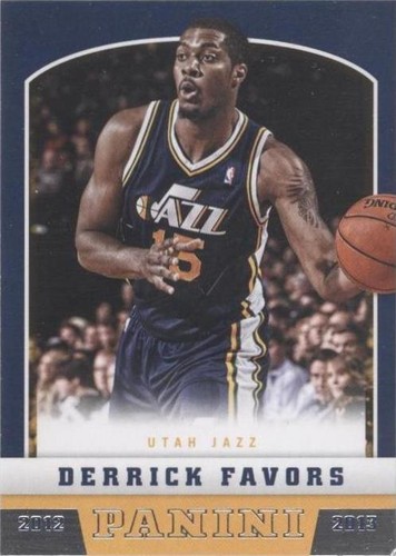 2012-13 Panini - Derrick Favors #48