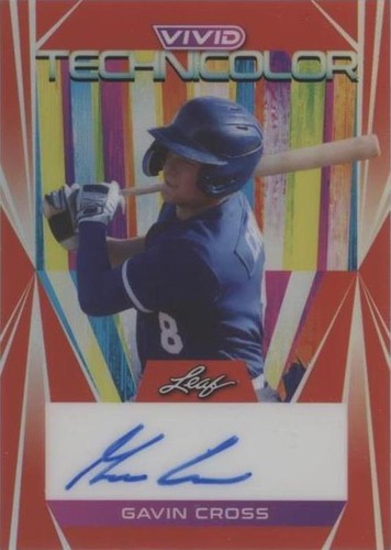 2022 Leaf Vivid - Gavin Cross #T-GC1