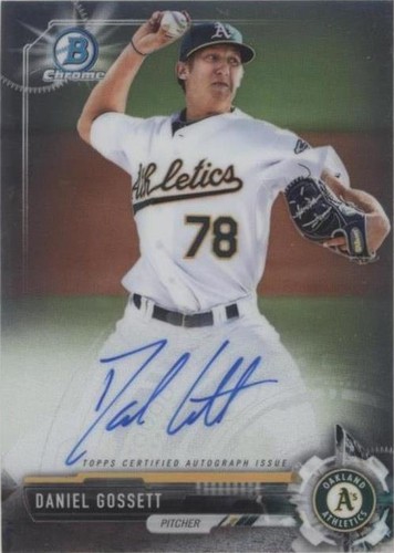 2026 Bowman Baseball Chrome Daniel Pierce Prospect 1st Bowman Auto 