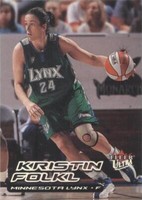 2000 Fleer Ultra WNBA - Kristin Folkl #51