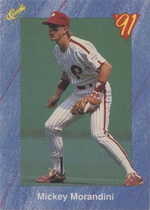 Actualización clásica 1991 edición de viaje azul - Mickey Morandini #T79
