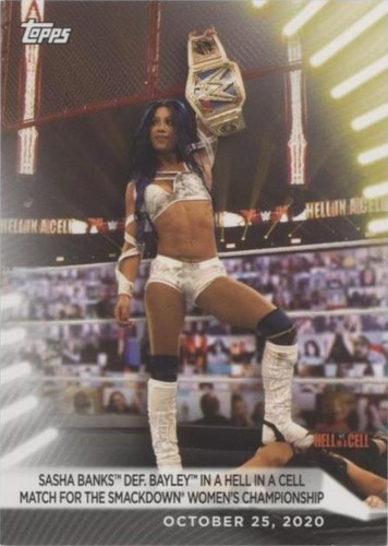 2021 Topps WWE Women's Division - Sasha Banks #86