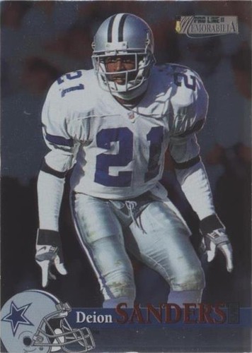 1996 Pro Line II Memorabilia Deion Sanders #45