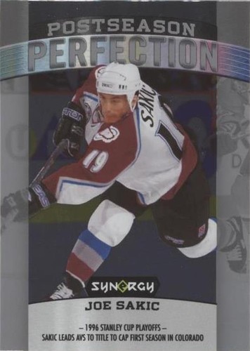 2018-19 Upper Deck Synergy - Joe Sakic #PS-6