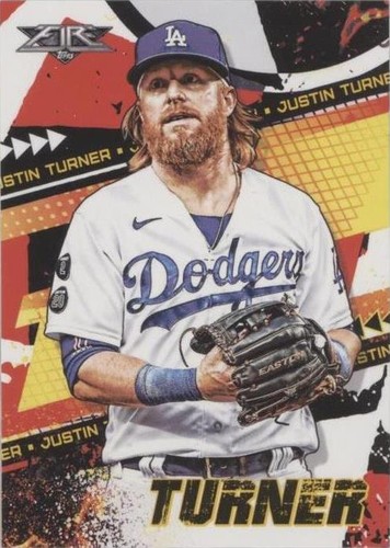 2022 Topps Fire - Justin Turner #182