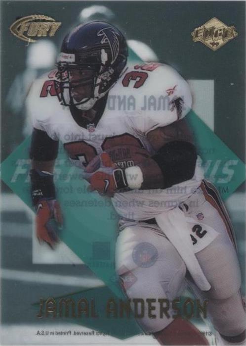 1999 Collector's Edge Fury Jamal Anderson #FF-2
