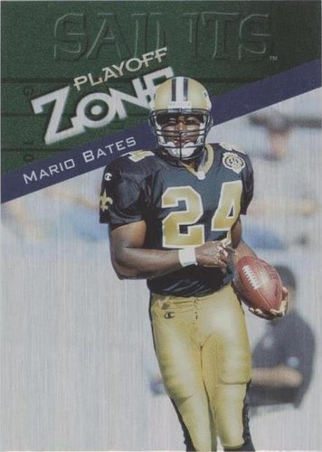 1997 Playoff Zone Mario Bates #62