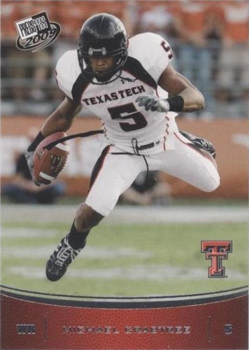 2009 Press Pass Michael Crabtree #24