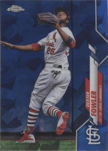2020 Topps Chrome Sapphire Edition - Dexter Fowler #479