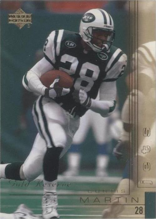 2000 Upper Deck Gold Reserve Curtis Martin #111