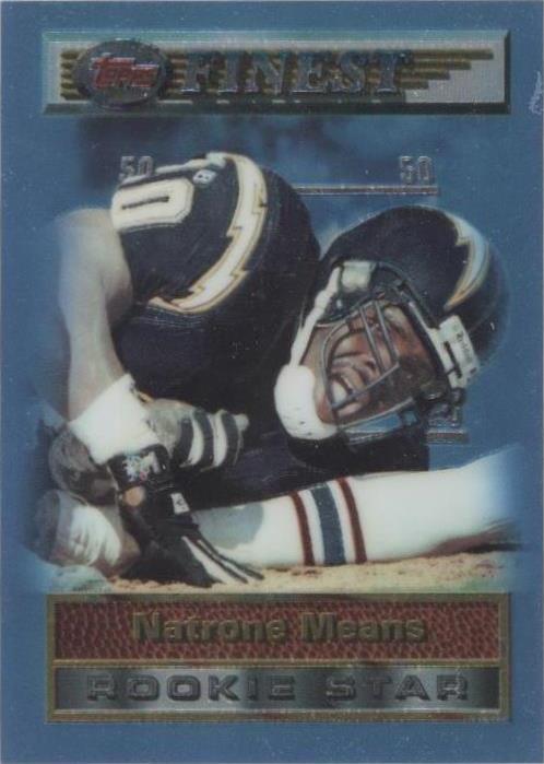 1994 Topps Finest Natrone Means #188