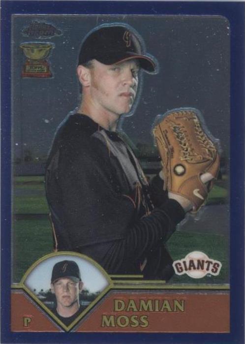 2003 Topps Chrome - Damian Moss #355