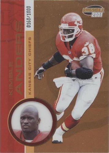 2001 Pacific Invincible Kimble Anders #111