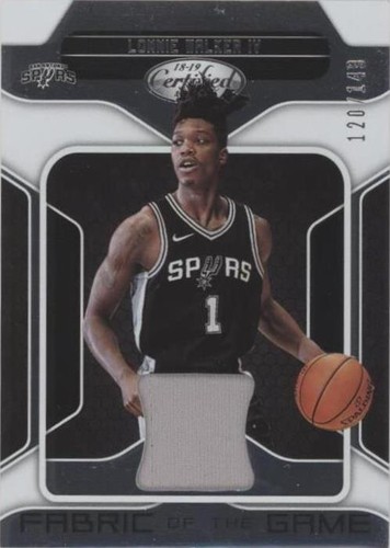 2018-19 Certified LONNIE WALKER IV SSP AUTO RPA PATCH 10/10