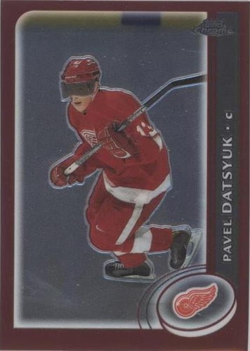 2002-03 Topps Chrome - Pavel Datsyuk #129