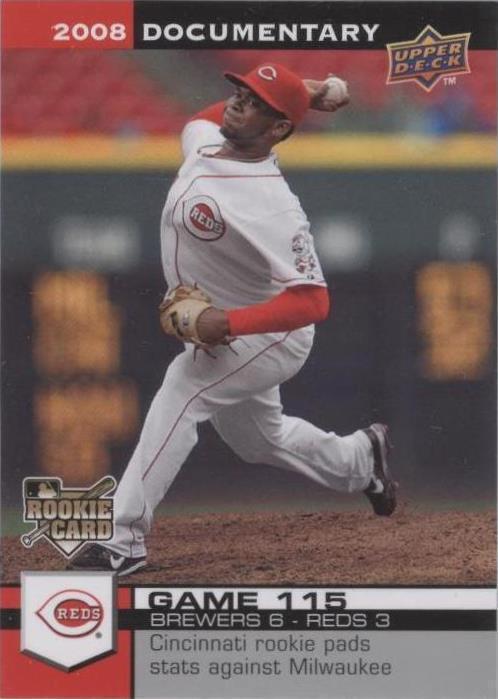 2008 Upper Deck документальный фильм - Johnny Cueto #3384