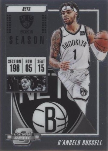 2018-19 Panini Contenders Optic - D'Angelo Russell #61