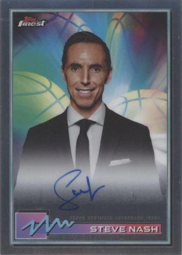 2021 Topps Finest - Steve Nash #FA-SN