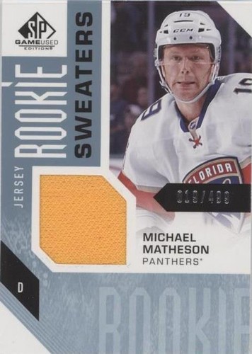 2016-17 SP Game Used - Michael Matheson #RS-MI