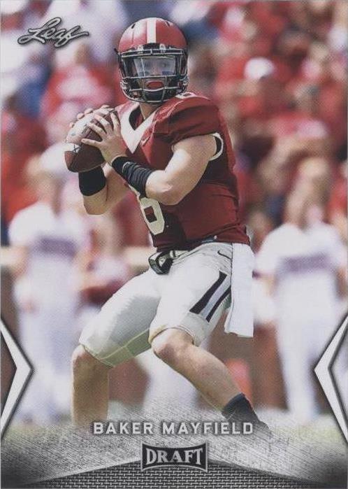Leaf Draft Baker Mayfield #07 2018