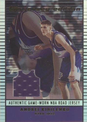 2002-03 Topps Jersey Edition - Andrei Kirilenko #JE AK
