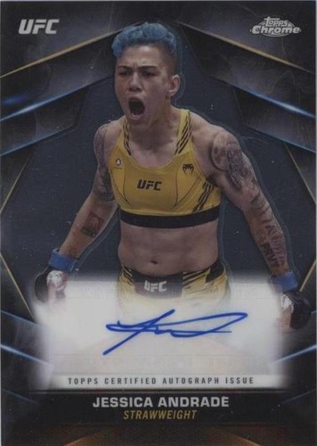 2024 Topps Chrome UFC - Jessica Andrade #CVA-JAN