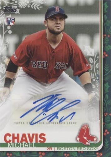 2019 Topps Holiday - Michael Chavis #WHA-MC