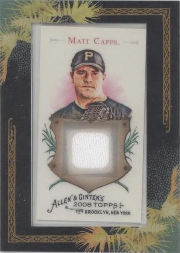 2008 Topps Allen & Ginter's - Matt Capps #AGR-MDC