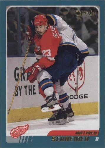 2003-04 O-Pee-Chee - Mathieu Schneider #112
