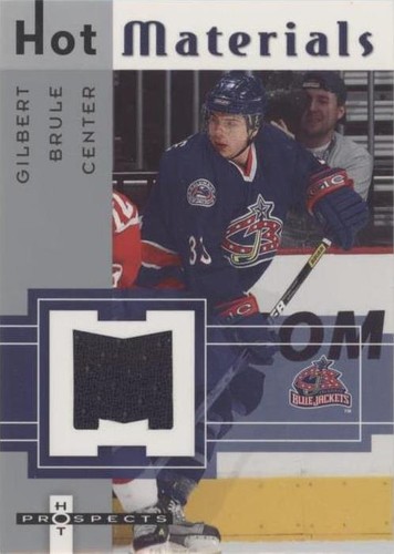 2005-06 Fleer Hot Prospects - Gilbert Brule #HM-GB