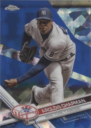 2017 Topps Chrome Sapphire Edition - Aroldis Chapman #486