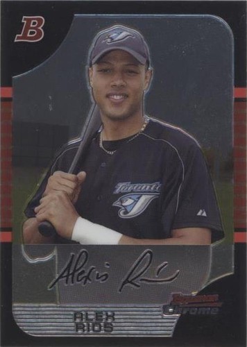 2005 Bowman Chrome - Alex Rios #44