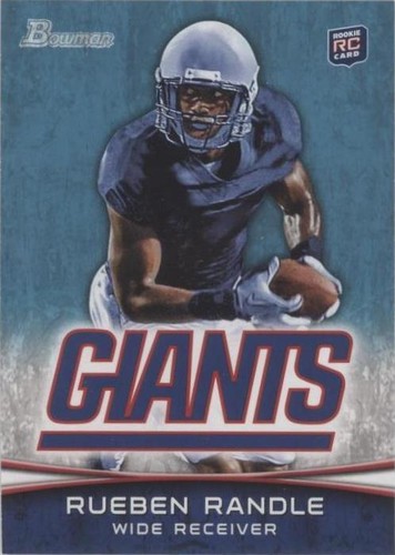 2012 Bowman Rueben Randle #182