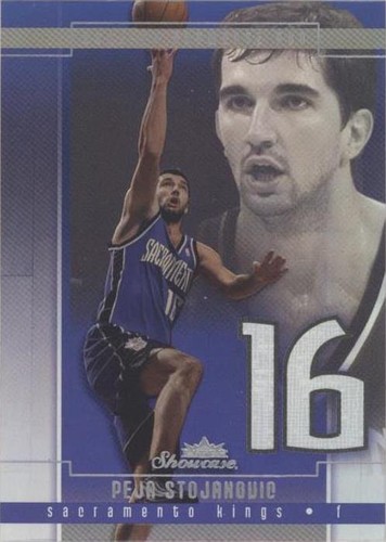 2003-04 Fleer Showcase - Peja Stojakovic #28