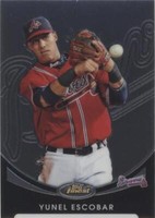 2010 Topps Finest - Yunel Escobar #86