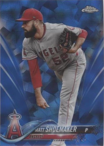 2018 Topps Chrome Sapphire Edition - Matt Shoemaker #162