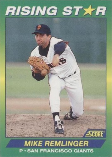 1992 Score 100 Hottest Rookies - Mike Remlinger #49