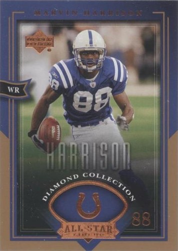 2004 Upper Deck Diamond Collection All-Star Lineup Marvin Harrison #13