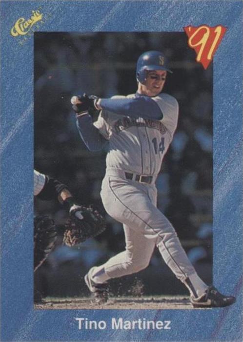 Actualización clásica 1991 edición de viaje azul - Tino Martínez #T2