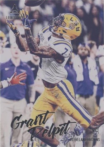 2020 Panini Luminance Grant Delpit #122