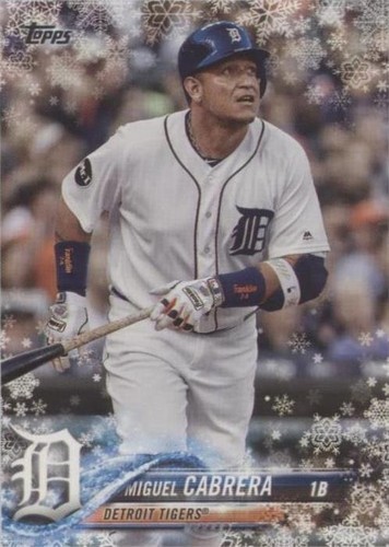 2018 Topps Holiday - Miguel Cabrera #HMW74