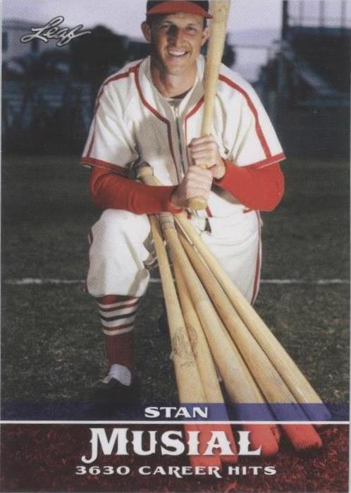 Leaf Heroes of Baseball 2015 - Stan Musial #MM-19