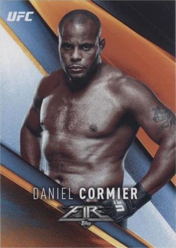 2017 Topps UFC Fire - Daniel Cormier #5